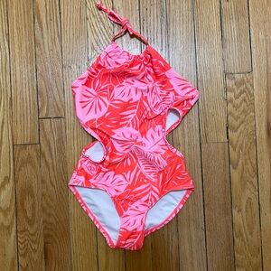 Tropical Pink Kids Swimsuit